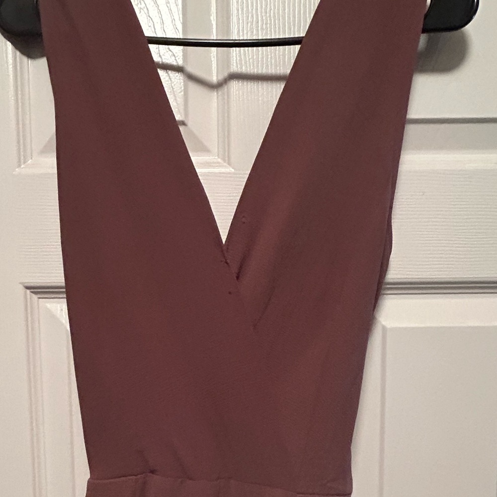 Purple Wide leg Jumlsuit